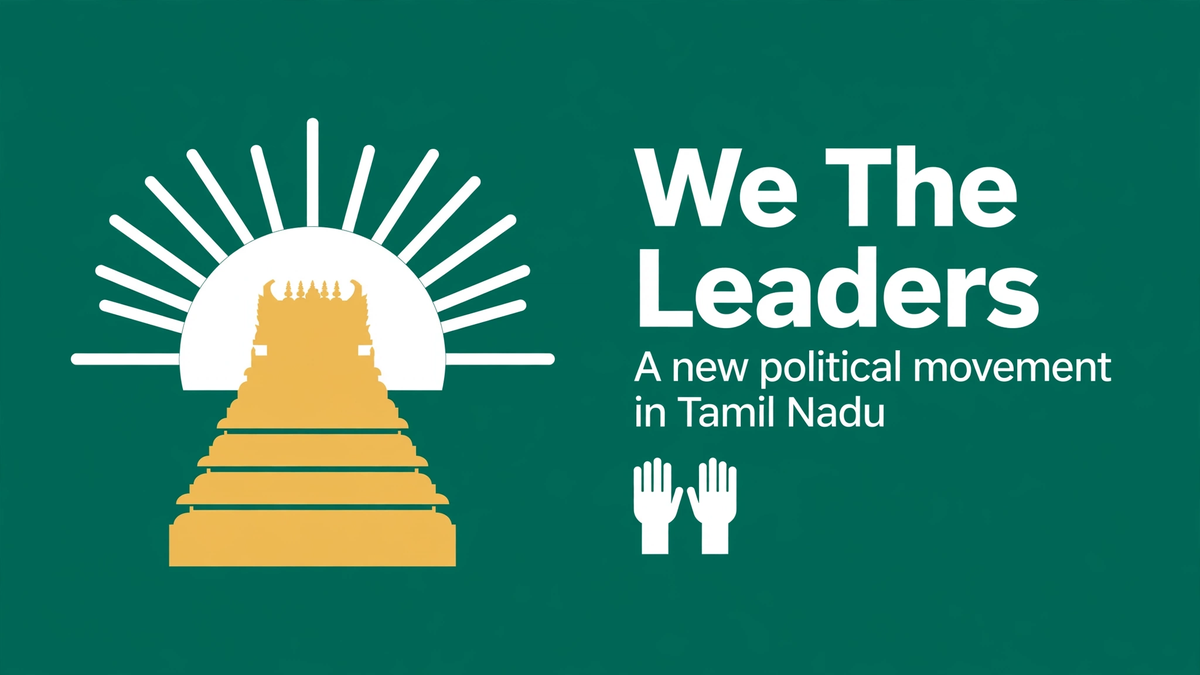 Annamalai New Party Website | official | Join Movement Hero Image