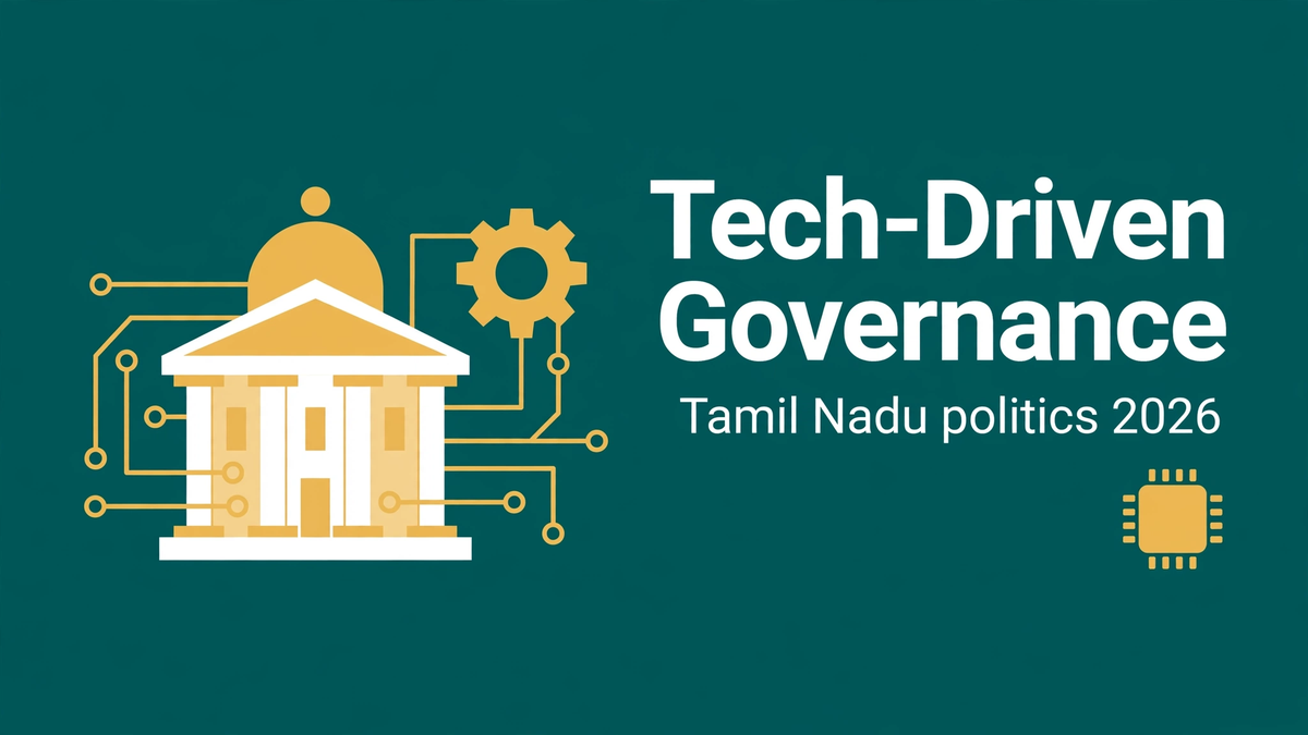 2026 Tamil Nadu Politics: Why Technology-Driven Governance Is the New Trend
