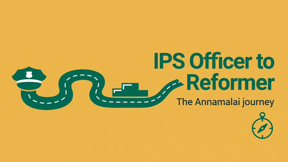 The Evolution of K. Annamalai: From IPS Officer to Political Reformer (2026)